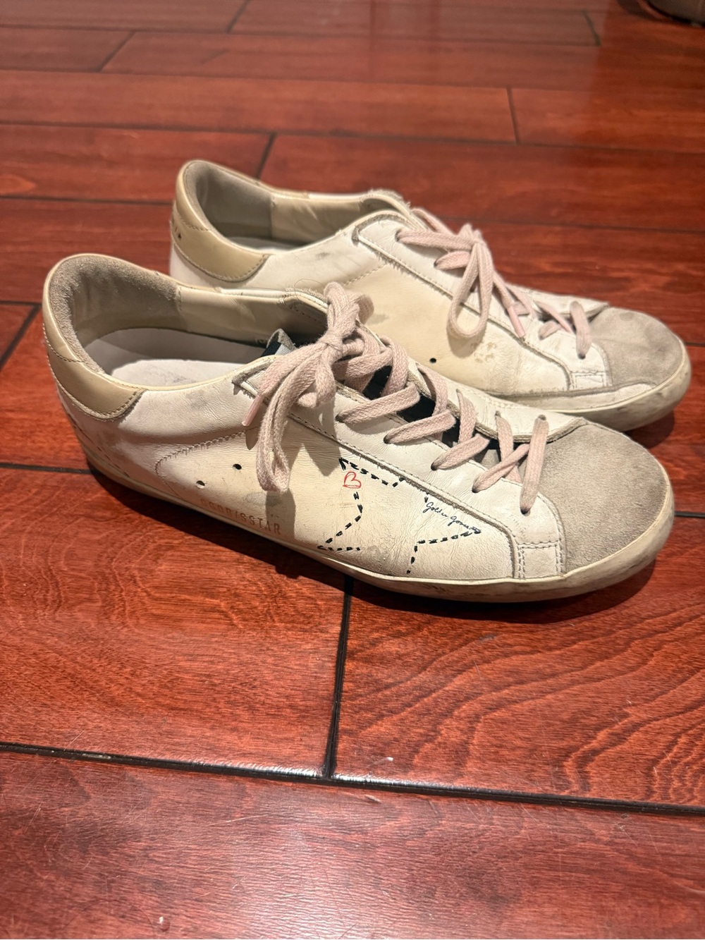 Golden Goose super star Valentine’s Day x Nordstrom limited edition.